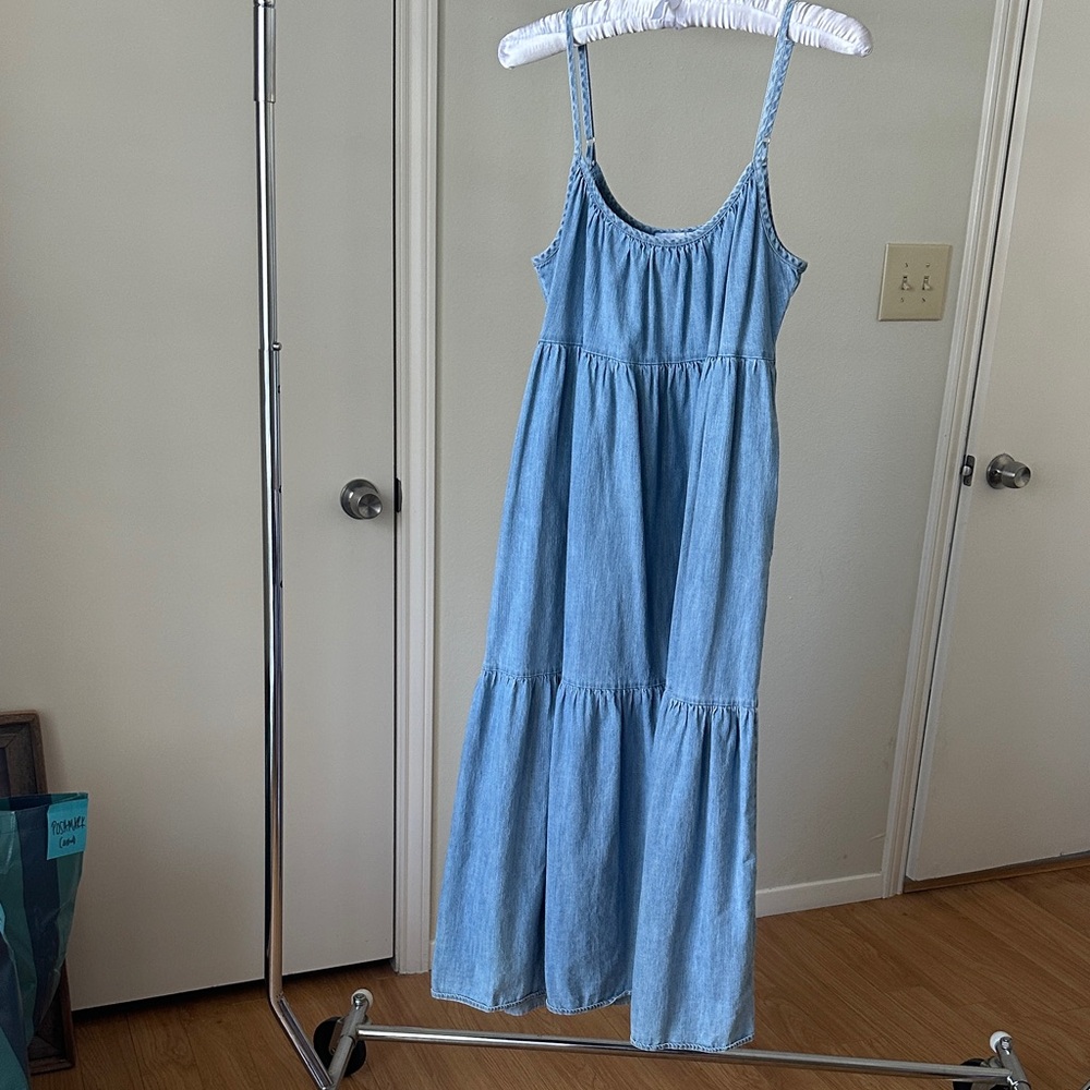 Light Blue Denim Dress (L)